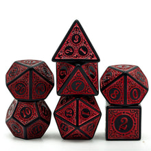 Load image into Gallery viewer, Stained Glass Color Dice Set for Dungeons &amp; Dragons
