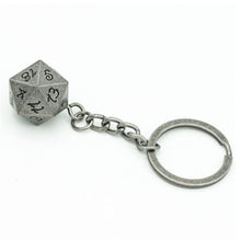 Charger l&#39;image dans la galerie, Metal D20 Keychain - Dungeons &amp; Dragons Accessory
