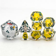 Load image into Gallery viewer, Chicken, Chicks &amp; Egg Dice Set for Dungeons &amp; Dragons
