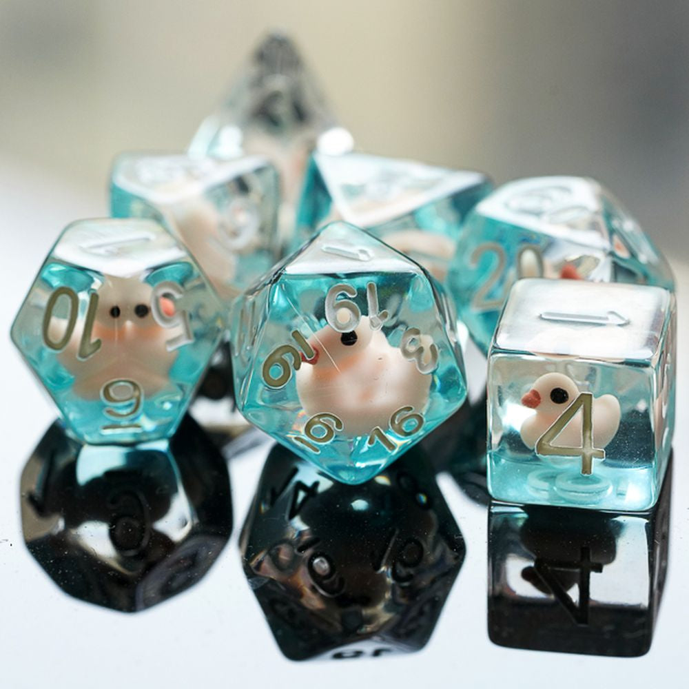 Lucky Duck Dice Set for Dungeons & Dragons