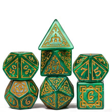 Load image into Gallery viewer, Druid&#39;s Grove Dice Set for Dungeons &amp; Dragons
