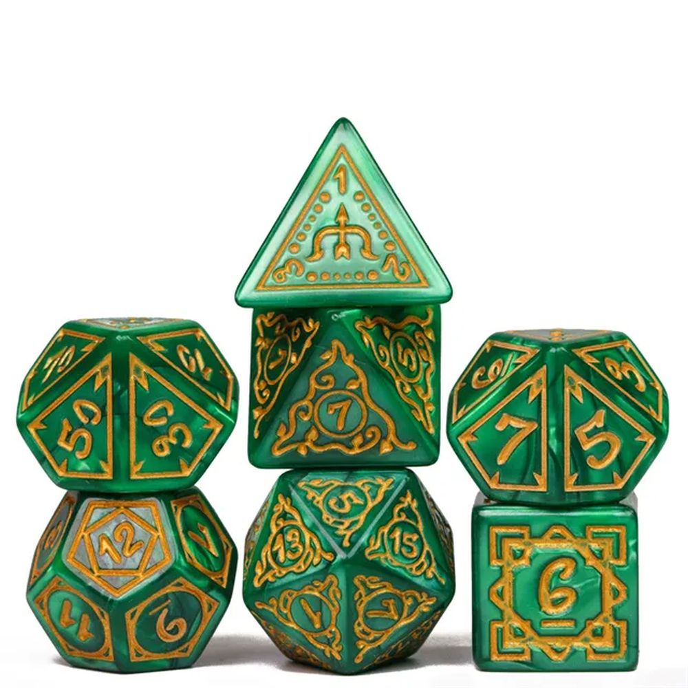 Druid's Grove Dice Set for Dungeons & Dragons