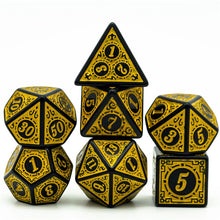 Charger l&#39;image dans la galerie, Stained Glass Color Dice Set for Dungeons &amp; Dragons
