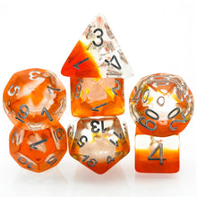Load image into Gallery viewer, White Swan Dice Set for Dungeons &amp; Dragons
