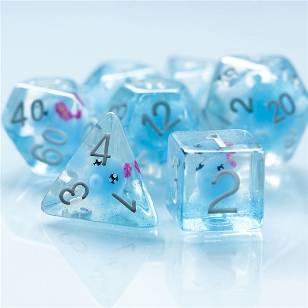 Octopus Cutie Dice Set for Dungeons & Dragons