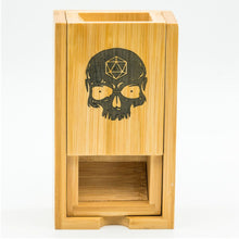 Charger l&#39;image dans la galerie, Skull Wood Dice Tower for Dungeons &amp; Dragons
