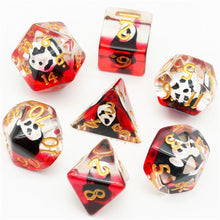 Load image into Gallery viewer, Haunted Ghost Dice Set for Dungeons &amp; Dragons
