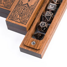 Load image into Gallery viewer, Storm Giant Viking Wood Dice Box for Dungeons &amp; Dragons
