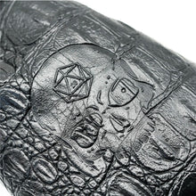 Charger l&#39;image dans la galerie, Skull Leather Dice Bag for DND Dungeons &amp; Dragons
