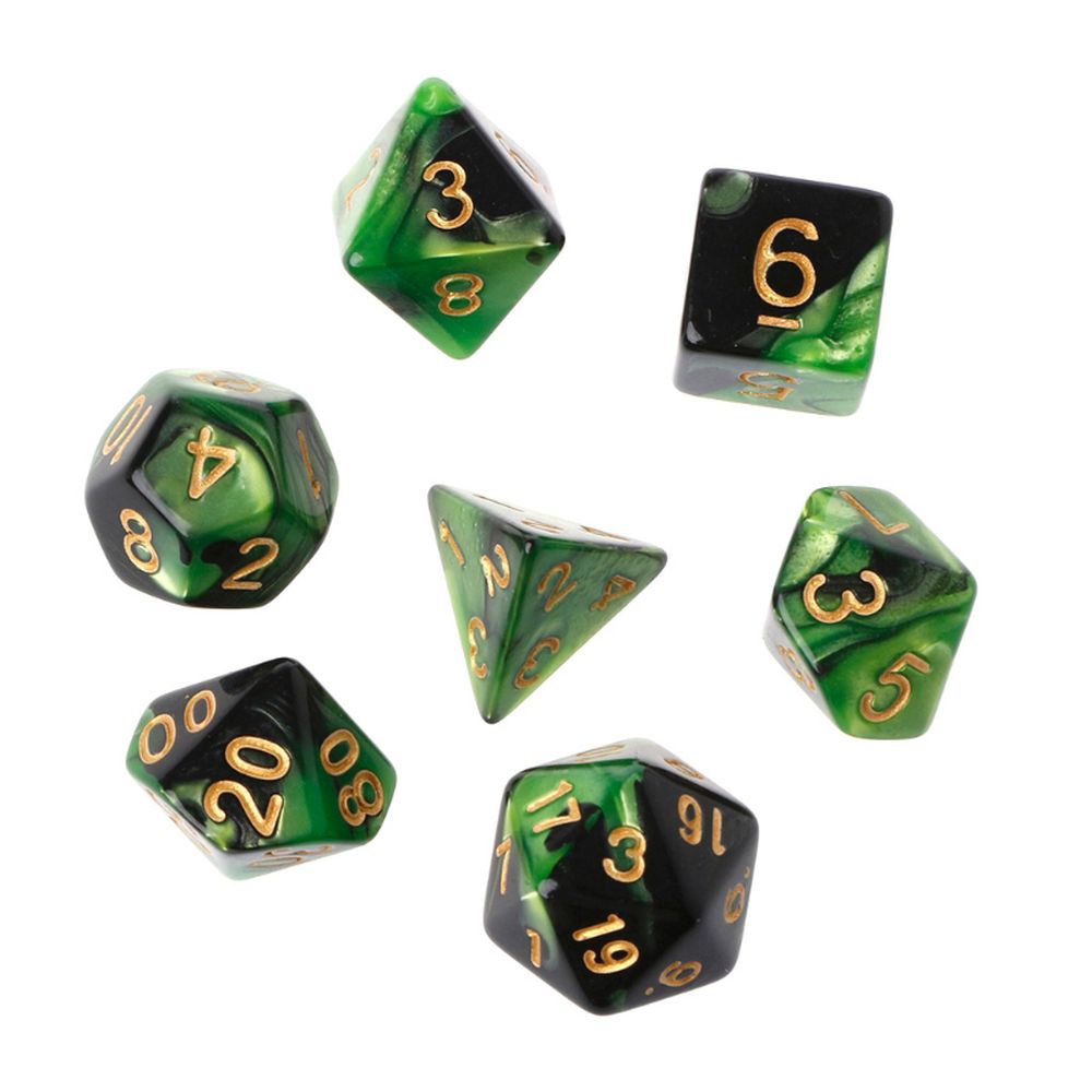 Nebula 2-Color Dice Set for Dungeons & Dragons