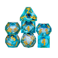 Load image into Gallery viewer, Eye of the Beholder Floating Eyeballs Dice Set for Dungeons &amp; Dragons
