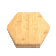 Charger l&#39;image dans la galerie, Hexagon Wood Dice Storage, Tray &amp; Tower for DND Dungeons &amp; Dragons
