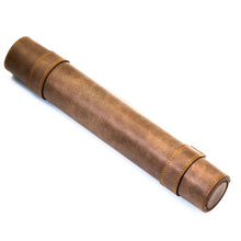 Load image into Gallery viewer, Leather Scroll Dice Mat and Storage for Dungeons &amp; Dragons
